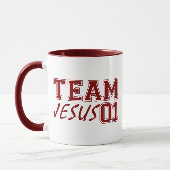 Team Jesus Tasse (Links)