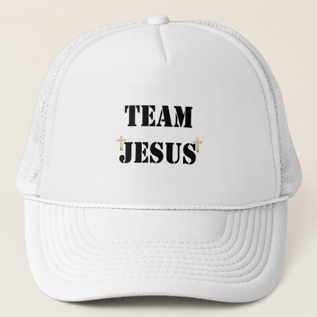 Team Jesus Truckerkappe (Vorderseite)