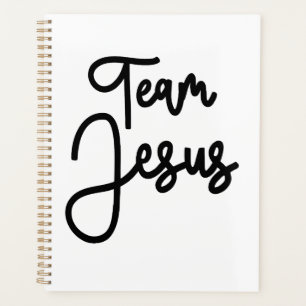 Team Jesus vereint Glauben und Liebe Planer