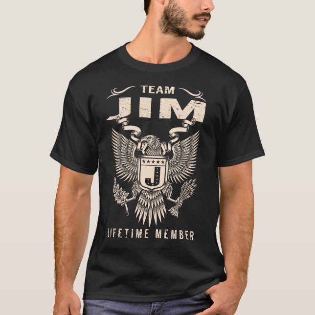 Team JIM Lifetime-Member T-Shirt (Vorderseite)
