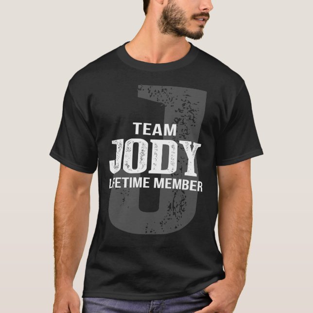 Team JODY Lifetime Mitglied T-Shirt (Vorderseite)
