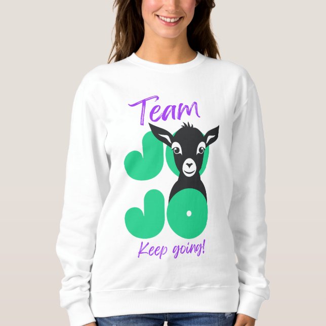Team Jojo Sweatshirt - Frauen (Vorderseite)