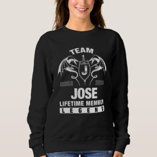 Team Jose Lifetime Mitglied Sweatshirt