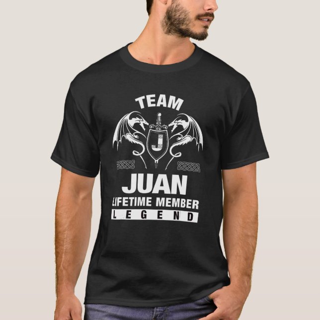 Team Juan Lifetime Member T-Shirt (Vorderseite)