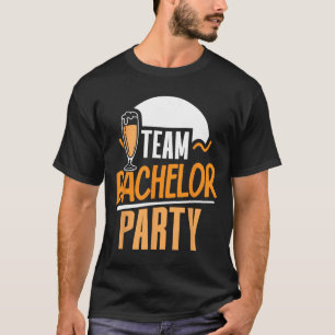 Team Junggesellenabschied Braut Bräutigam 4 T-Shirt