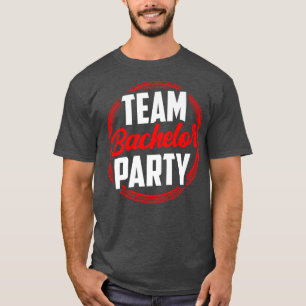 Team Junggesellenabschied Braut Bräutigam T-Shirt