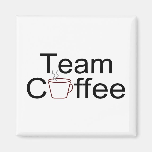 Team-Kaffee Magnet (Vorne)