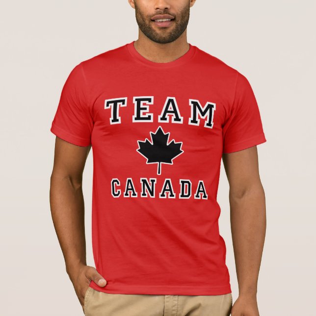 Team Kanada T-Shirt (Vorderseite)
