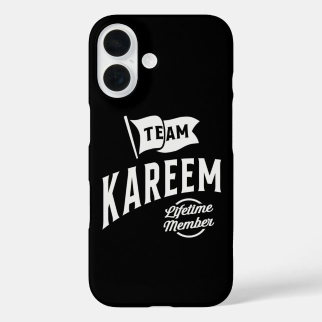 Team Kareem Lifetime Mitglied Case-Mate iPhone Hülle (Rückseite)