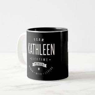 Team Kathleen Zweifarbige Tasse