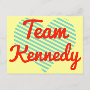 Team Kennedy Postkarte