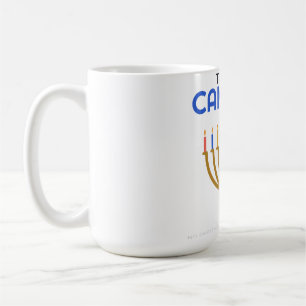 Team Kerzen Chanukka Menora Jüdisch Lustiger Beche Kaffeetasse