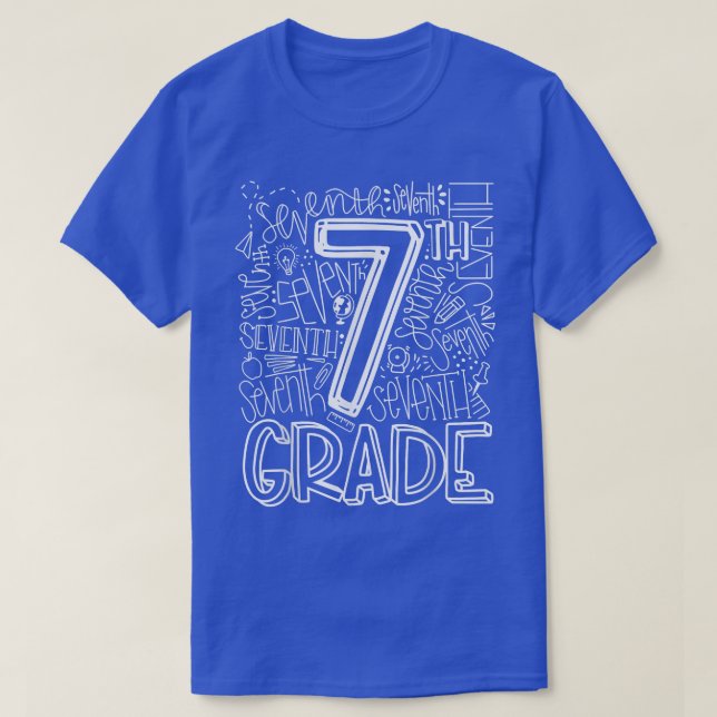 Team Kid Lehrer zurück zur Schule 7.  T-Shirt (Design vorne)