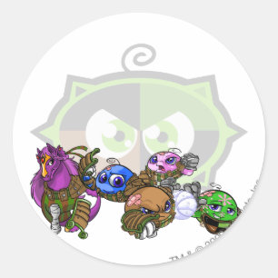 Team Kiko Lake Group Runder Aufkleber