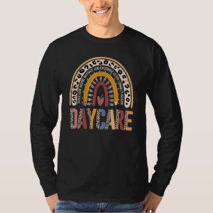 Team-Kinderbetreuungstrupp Zurück zur Schule Regen T-Shirt