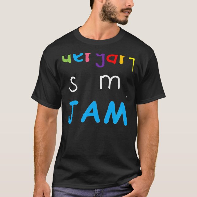 Team Kindergarten Is My Jam Teacher Student 1 T-Shirt (Vorderseite)