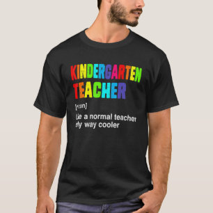 Team Kindergarten Lehrer Niedlich Definition Hallo T-Shirt