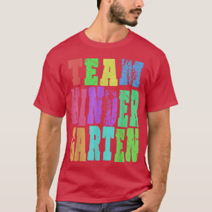 Team Kindergarten Lehrer TShirt Cooles Geschenk fü