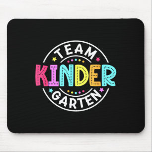 Team Kindergarten-Lehrer Zurück zur Schule Mousepad