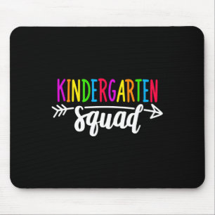 Team Kindergarten Squad T-Shirt Lehrer Zurück zur  Mousepad