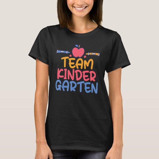 Team Kindergarten T-Shirt (Vorderseite)