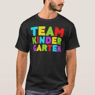 Team Kindergarten zurück zur Schule T-Shirt