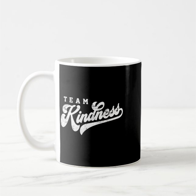 Team Kindness - Anti Mobbing Anti Mobbing Tag Kaffeetasse (Links)