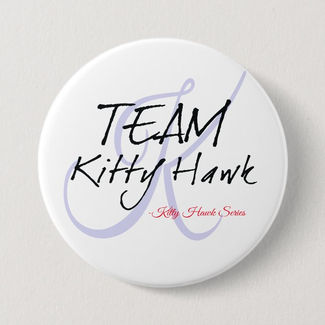 Team-Kitty- Hawkknopf Button (Vorderseite)