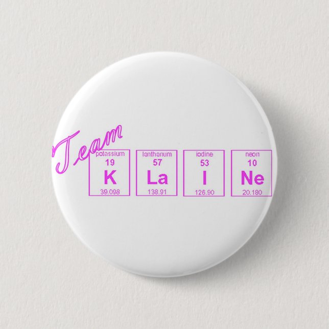 Team Klaine!!! Button (Vorderseite)