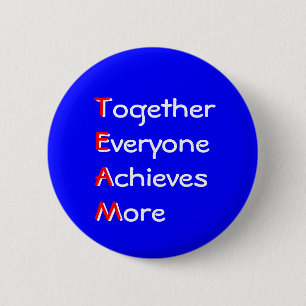 "TEAM" Knopf Button
