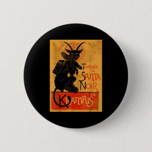 Team Krampus _ Krampus Weihnachtsmannschaft _ Froh Button