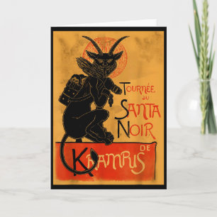 Team Krampus _ Krampus Weihnachtsmannschaft _ Froh Karte