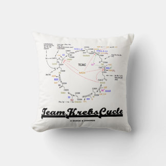 Team Krebs Cycle Biochemistry Geek Spaß Kissen