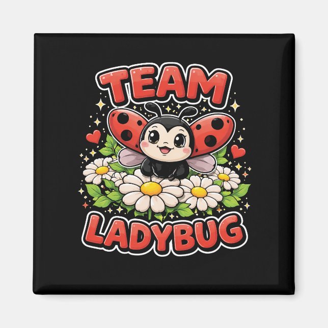 Team Ladybug Magnet (Vorne)