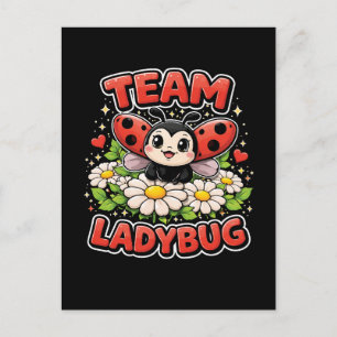 Team Ladybug Postkarte
