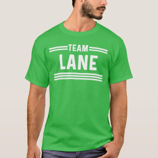 Team Lane Familienname Retro T-Shirt