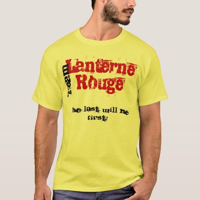 Team Lanterne Rouge T-Shirt (Vorderseite)