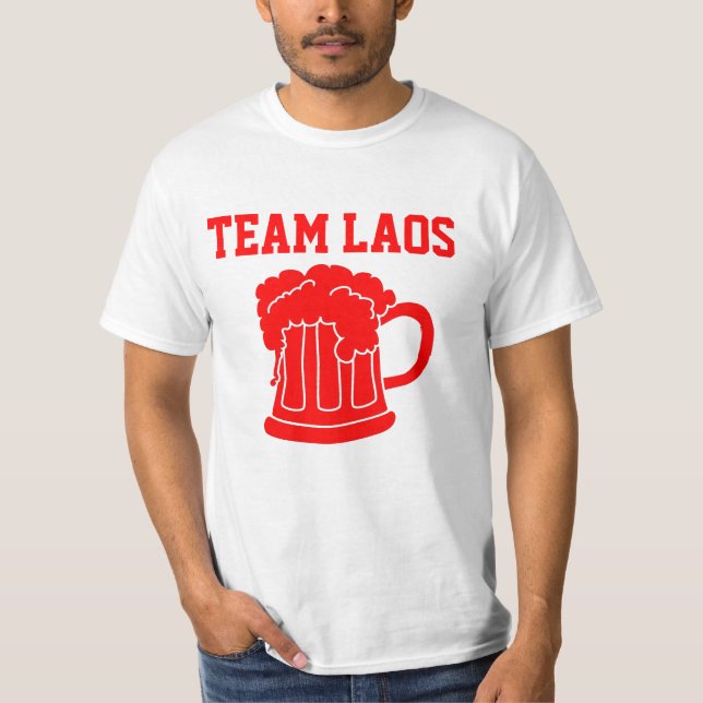 Team Laos T-Shirt (Vorderseite)