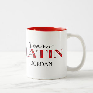 Team Latin Personalisiert Ballroom Dance Zweifarbige Tasse
