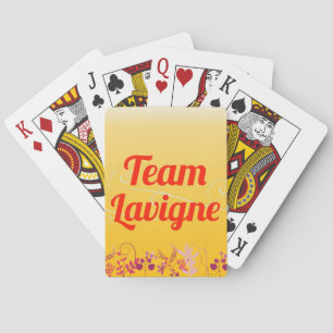 Team Lavigne Spielkarten
