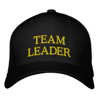 TEAM LEADER Stickmützen für Führungskräfte