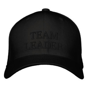 TEAM LEADER Textmarkierung Bestickte Baseballkappe