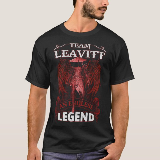 Team LEAVITT - Ein endloses LEGEND T-Shirt (Vorderseite)
