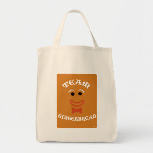 Team Lebkuchen Lustiges Weihnachtsmotto-Design Tragetasche