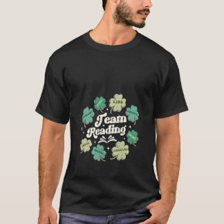 Team Lektüre Lehrer Groovy Literatur Coach Paddys T-Shirt