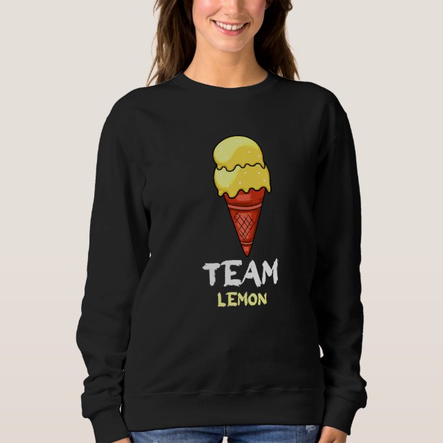 Team Lemon Fruits Sweatshirt (Vorderseite)
