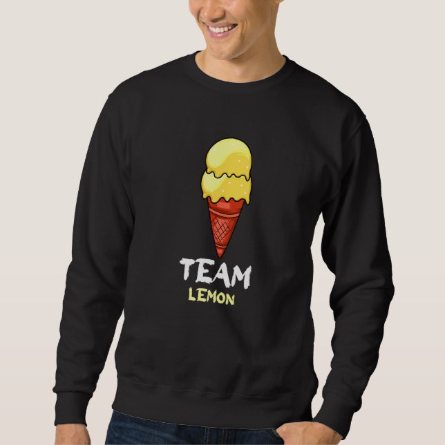 Team Lemon Fruits Sweatshirt (Vorderseite)