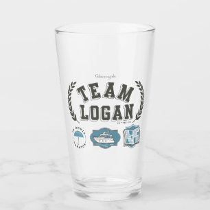 Team Logan Gilmore Girls Design Glas