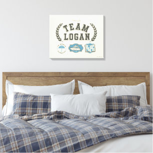 Team Logan Gilmore Girls Design Leinwanddruck