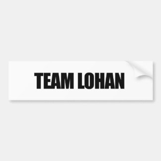 Team Lohan Autoaufkleber